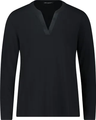 Produktbild von Shirt Kurz 1/1 Arm 9045 Black Größe 44