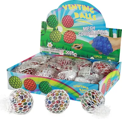 Obrázok produktu pre RAPPA Antistresová bublinková lopta s guličkovou náplňou 6 cm