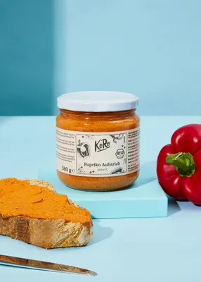 Produktbild von KoRo I Pikanter  Paprika Aufstrich 380 g