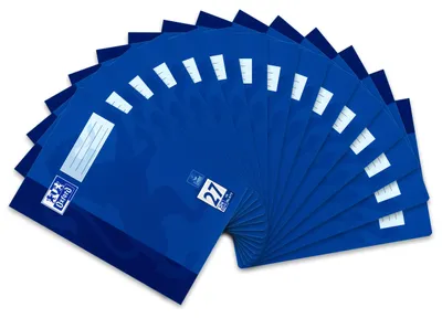 Produktbild von Oxford Schulheft A4, 16 Blatt, Lineatur 27, liniert, 15 Stück