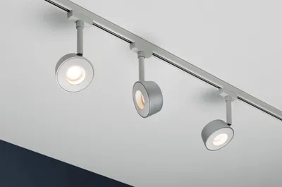 Produktbild von Paulmann URail Schienenstrahler Spot Pellet 4W Weiß/Chrom 230V dimmbar