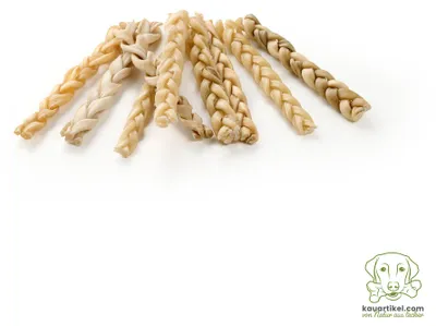 Produktbild von Lamm-Kopfhaut, geflochten, Gewicht:500g
