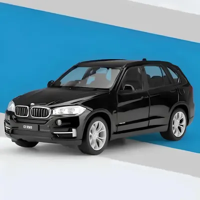 Zdjęcie produktu dla Model BMW X5 w skali 1:24 czarna kolekcjonerska miniatura luksusowego SUV-a