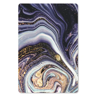 Produktbild von MuchoWow® Mauspad Mousepad Marmor - Lila - Luxus - Marmoroptik - Glitzer 18x27 cm - Mousepads - Maus Mat - Pad - Mausunterlage