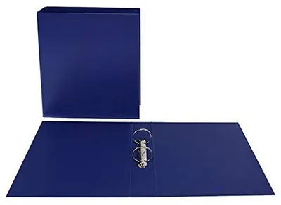 Ringbuchmappe 5 x 28 x 32 cm blau