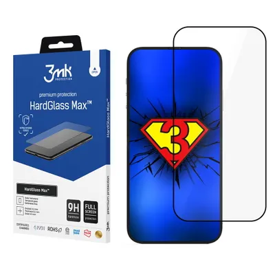 Produktbild von 3mk Display Gehärtetes Glas HardGlass Max für Apple iPhone 14 Pro Max 0,3mm 9H
