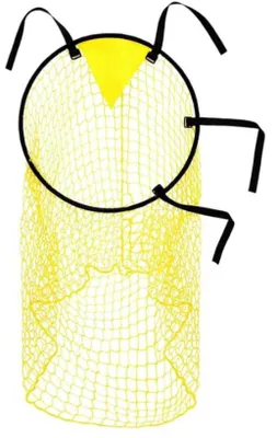 Immagine prodotto di Rete da calcio - Rete per allenamenti di calcio - 45 x 60 cm - Per l'allenamento di calcio - Attrezzatura per l'allenamento di calcio - Attrezzi per l'allenamento - Facile da montare e smontare - Gialla - Poliestere - Obiettivo di allenamento per l'allenamento di calcio