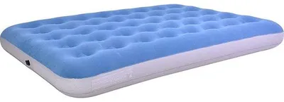 Produktbild von Famanu Luftmatratze Komfort-Plüsch - Blau