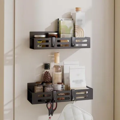 Image de Lot de 2 porte-herbes magnétiques pour le réfrigérateur