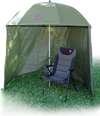 Produktbild von Behr Red Carp Schirmzelt ø250cm Anglerschirm Angelschirm Sonnenschirm Sonnenschutz