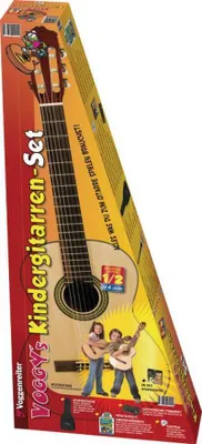 Produktbild von Voggy's Kindergitarren-Set, Gitarrengröße 1/2