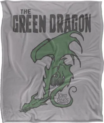 Produktbild von Lord Of The Rings - Decke "The Green Dragon" TV18946 (Einheitsgröße) (Bunt)