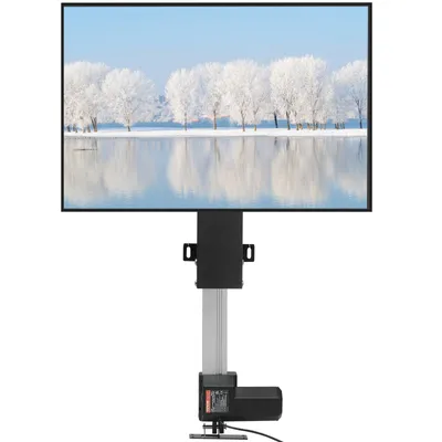 Obrázok produktu pre VEVOR Motorizovaný držiak na TV 20" - zdvihák na TV s diaľkovým ovládaním, vhodný pre 28-32" TV, výškovo nastaviteľný, nosnosť 60 kg, bezdrôtový