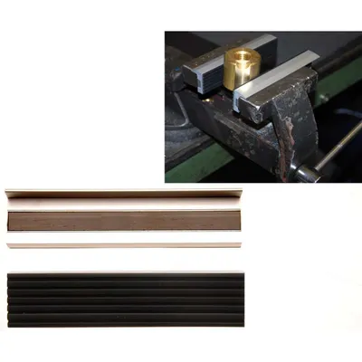 Produktbild von BGS 3044 Schraubstock-Schutzbacken, Aluminium, Breite 125 mm, 2-tlg.