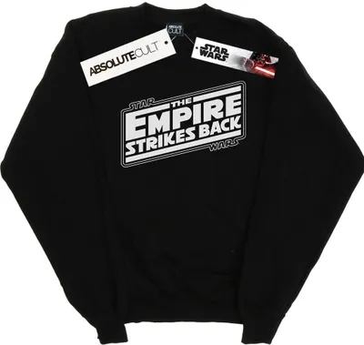 Produktbild von Star Wars - "The Empire Strikes Back" Sweatshirt für Herren BI45938 (S) (Schwarz)