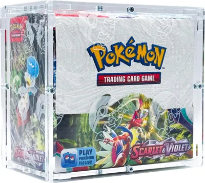 Produktbild von Acryl Case für Pokemon Display Booster Box 36er Schutz NEU - zB. Ewige Rivalen