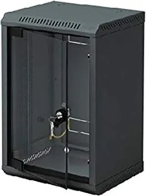 Produktbild von 10" rack jednodílný4U/260 TRITON černý dveře perf.