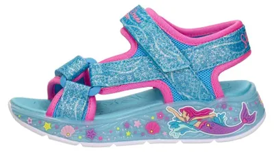 Image de Skechers Mermaid Dreams Sandal Meiden Sandalen - Blauw - Maat 29