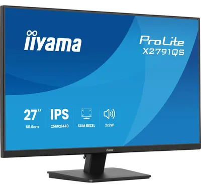 Produktbild von Iiyama Tft X2791Qs 68.5Cm Ips 27''/2560X1440/Hdmi/Dp