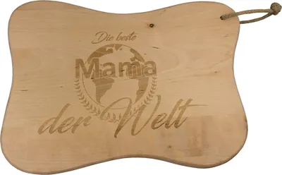 Produktbild von Brotzeitbrett die beste Mama
