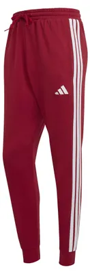 Produktbild von adidas French-Terry 3 Streifen Herren Trainingshose  rot/weiß rot/weiß XL