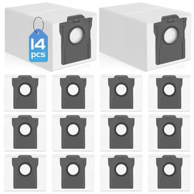 Produktbild von 14 Staubbeutel für Dreame X40 / X50 Ultra Complete, L10s Pro Ultra Heat / L10s Ultra Gen 2 / L40 / L50 Ultra, Zubehör für Mova E30 Ultra/P50 Pro Ultra