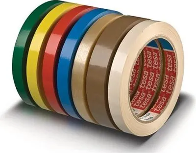 Zdjęcie produktu dla Taśma PVC do woreczków 9mm/66m Transparentna TESA