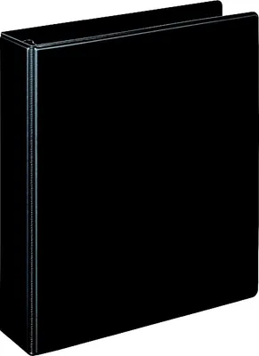 Produktbild von Ringbuch A5 25mm 4 Ringe schwarz Packung mit 10 Stück
