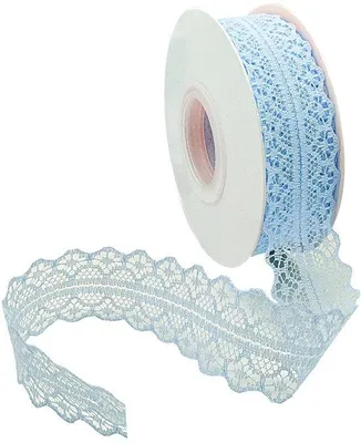 Productafbeelding van Dailygoods- Kantlint 3 cm - Decoratie lint - Bruiloft - Tafeldecoratie - Knutselen - Hoogwaardig nylon - 23 meter per rol - Decoratielint