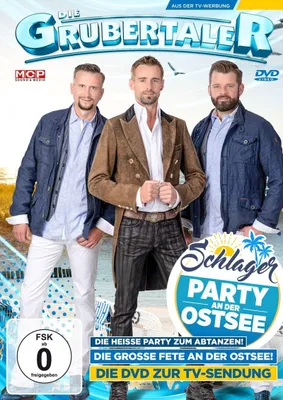 Produktbild von Die Grubertaler: Schlagerparty an der Ostsee (DVD)
