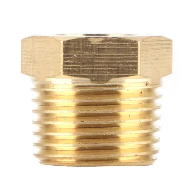 Produktbild von Rohrbuchse,NPT-Rohrreduzierstück,NPT-Buchsenfitting,Messing-Rohrreduzierstück-Adapter,NPT-Rohradapter,Rohrreduzierstück von Außen nach Innen