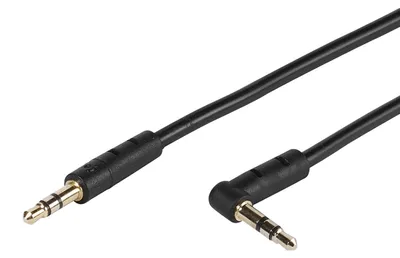 Produktbild von VIVanco™Audiokabel mit 90°-Klinkenstecker, 0,5 m
