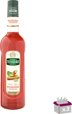Produktbild von Los 3 - Teisseire - Rhabarber -Sirup - 70cl
