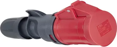 Immagine prodotto di Accoppiamento ABL CEE, IP44, 32A, 4 poli, 400V, 6h, rosso K42S30
