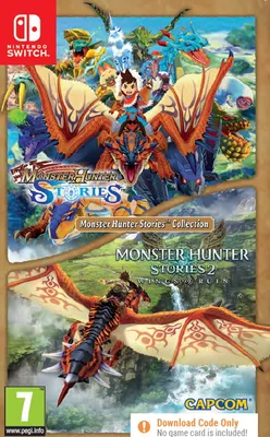 Obrázek produktu pro Monster Hunter Stories Collection (Switch) Code in a box