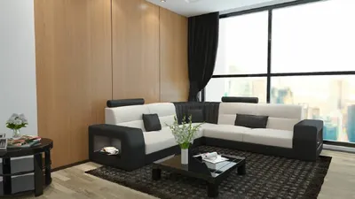 Zdjęcie produktu dla Komplet wypoczynkowy, sofa, narożnik, sofa narożna, zestaw mebli tapicerowanych, skóry