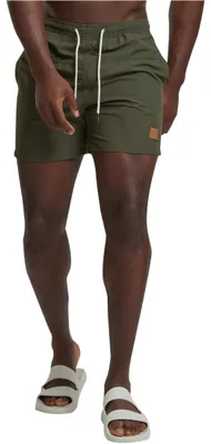Immagine prodotto di Pantaloncini da bagno Urban Classics Block da uomo oliva/oliva - 4XL