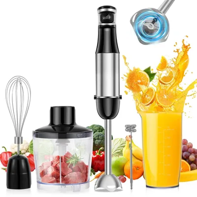 Image de Mixeur plongeant professionnel 5 en 1, 1000 W