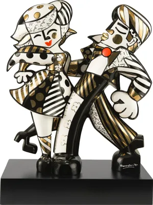 Produktbild von Goebel Romero Britto Figur 'Golden Swing Gold 47cm' 2026