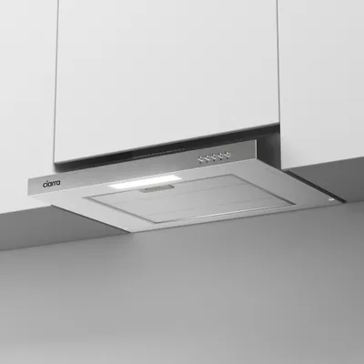 Obrázok produktu pre CIARRA Podstavná digestorová rúra 60 cm Digestorová rúra 220 m³/h 3 stupne, recirkulácia a odvod vzduchu s hliníkovým filtrom CAS6903B