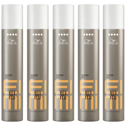 Produktbild von Wella EIMI Super Set Finishing Haarspray 5 x 500 ml Extra starker Halt