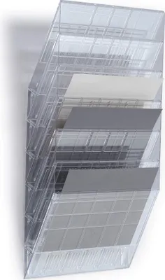 Obrázek produktu pro DURABLE Stojan A4 na tiskoviny FLEXIBOXX 6 A4, na ší?ku, transparentní, 1709785400