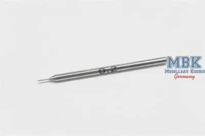 Immagine prodotto di Punta Tamiya 0,2 mm gambo 1 mm (1)