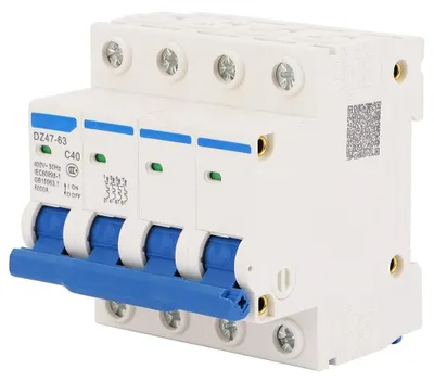 Productafbeelding van 4P Stroomonderbreker 40A 400V voor Overstroombeveiliging