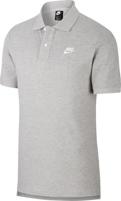 Produktbild von Nike M Nsw Ce Polo Matchup Pq Dk Grey Heather/White Xl