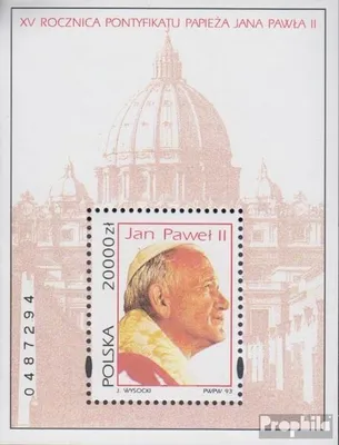 Produktbild von Briefmarken Polen 1993 Mi Block123 (kompl.Ausg.) postfrisch Hl. Hedwig