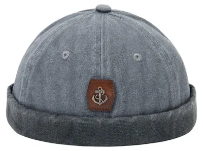 Produktbild von Leoberg Uni Docker Mütze Docker-Cap - Dockermütze in 152093-Grau-19