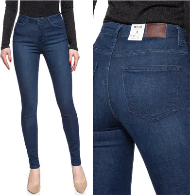 Produktbild von MUSTANG, Damen Jeanshose, Skinny fit, ZOE SUPER SKINNY, W26 L32, Blau, Jeans, baggyjeans, buggy