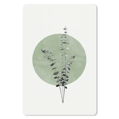 Produktbild von MuchoWow® Mauspad Mousepad Grün - Pflanzen - Natur - Abstrakt 18x27 cm - Mousepads - Maus Mat - Pad - Mausunterlage