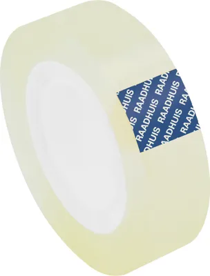 Produktbild von RAADHUIS Klebefilm 19 mm x 33 m PP transparent